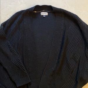 Black cardigan